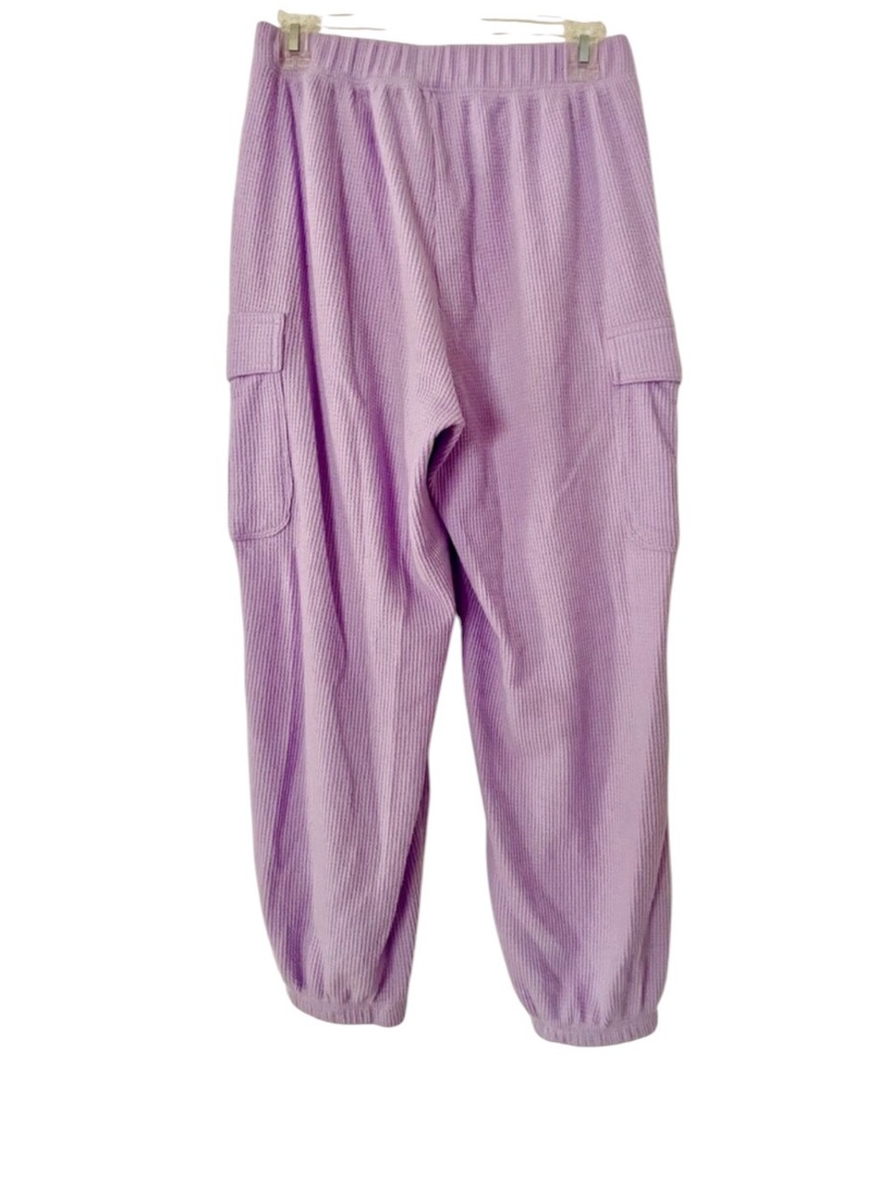 Aerie Traveler Waffle Cargo Jogger in Purple Wash - Size XS - Picture 5 of 6